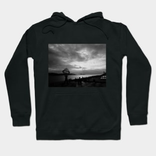 Black and White Lisbon, Portugal, Photography, Hope Hoodie